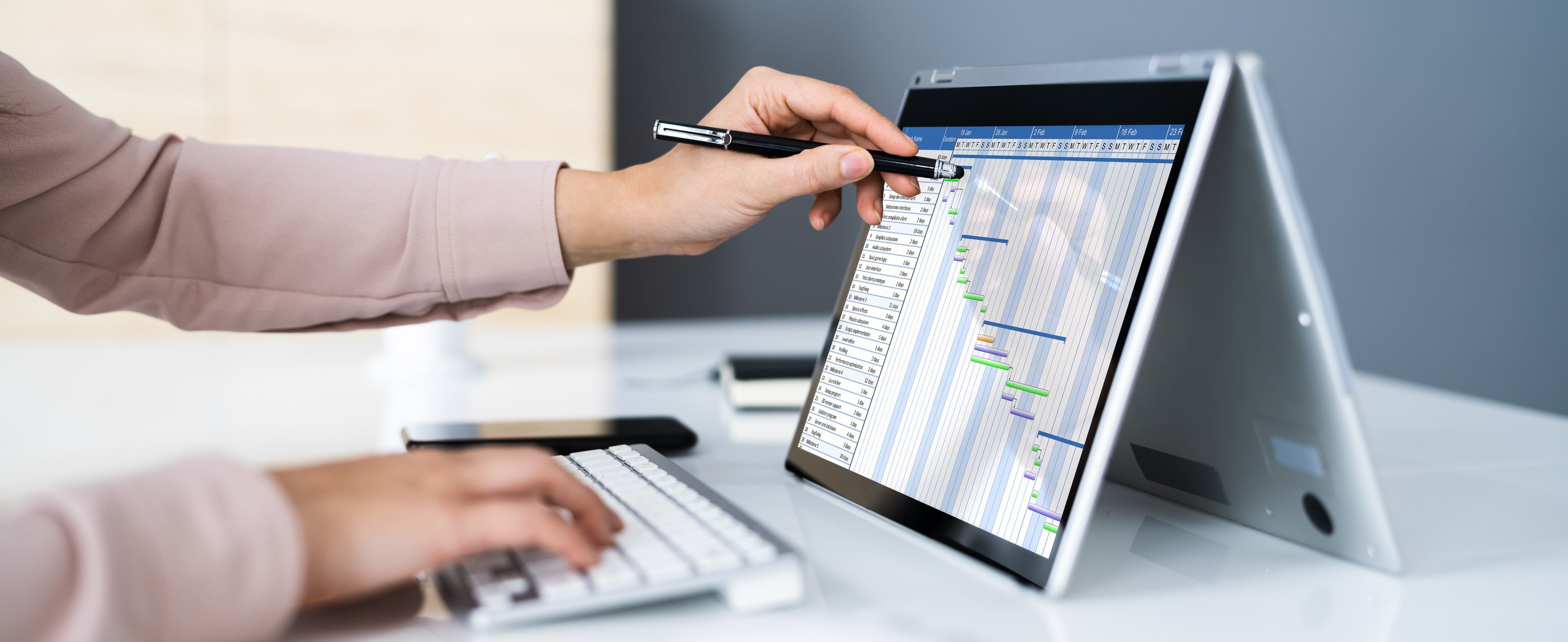 Gantt Project Management Chart Software